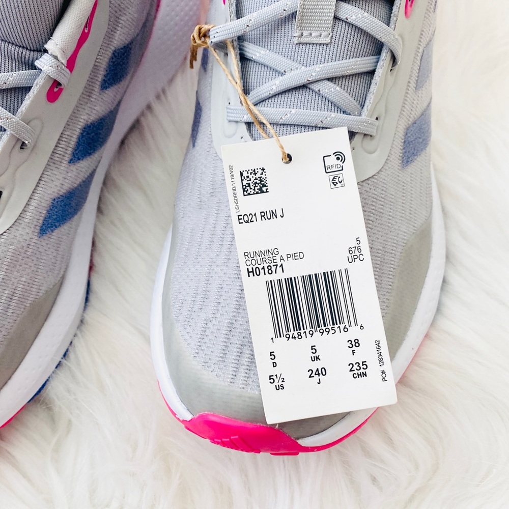 Youth Adidas EQ21 Running Shoes - Picture 4 of 7